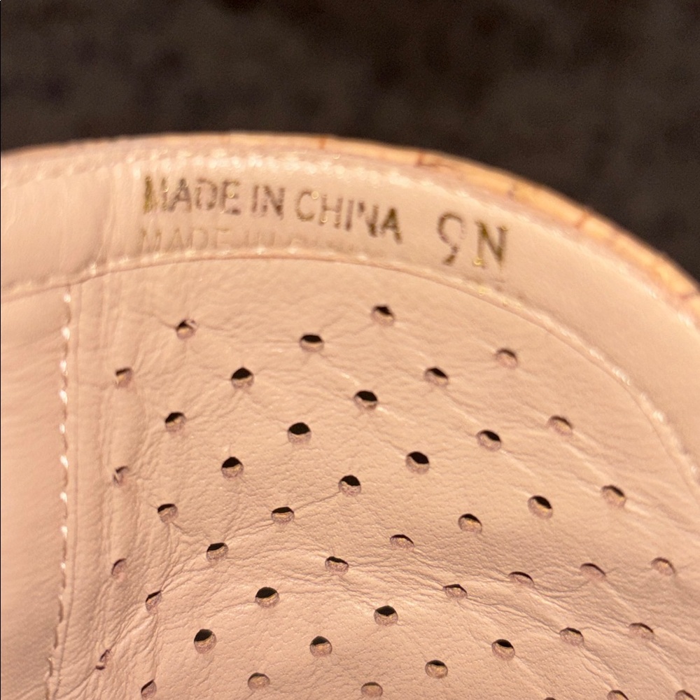 SESTO MEUCCI- Lansa cork sling backs - Picture 5 of 5